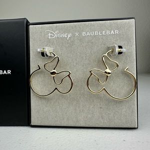 Baublebar Minnie Mouse Disney Outline Earrings‎